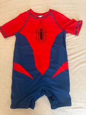 Spiderman One Piece Swim Suit kids 4T